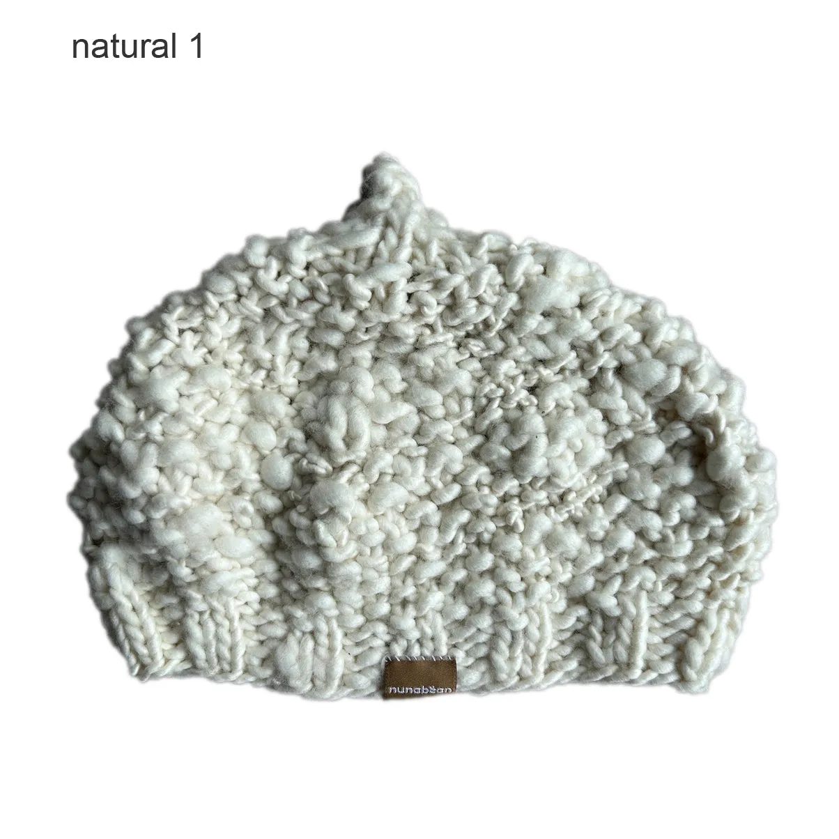 baby acorn beanie