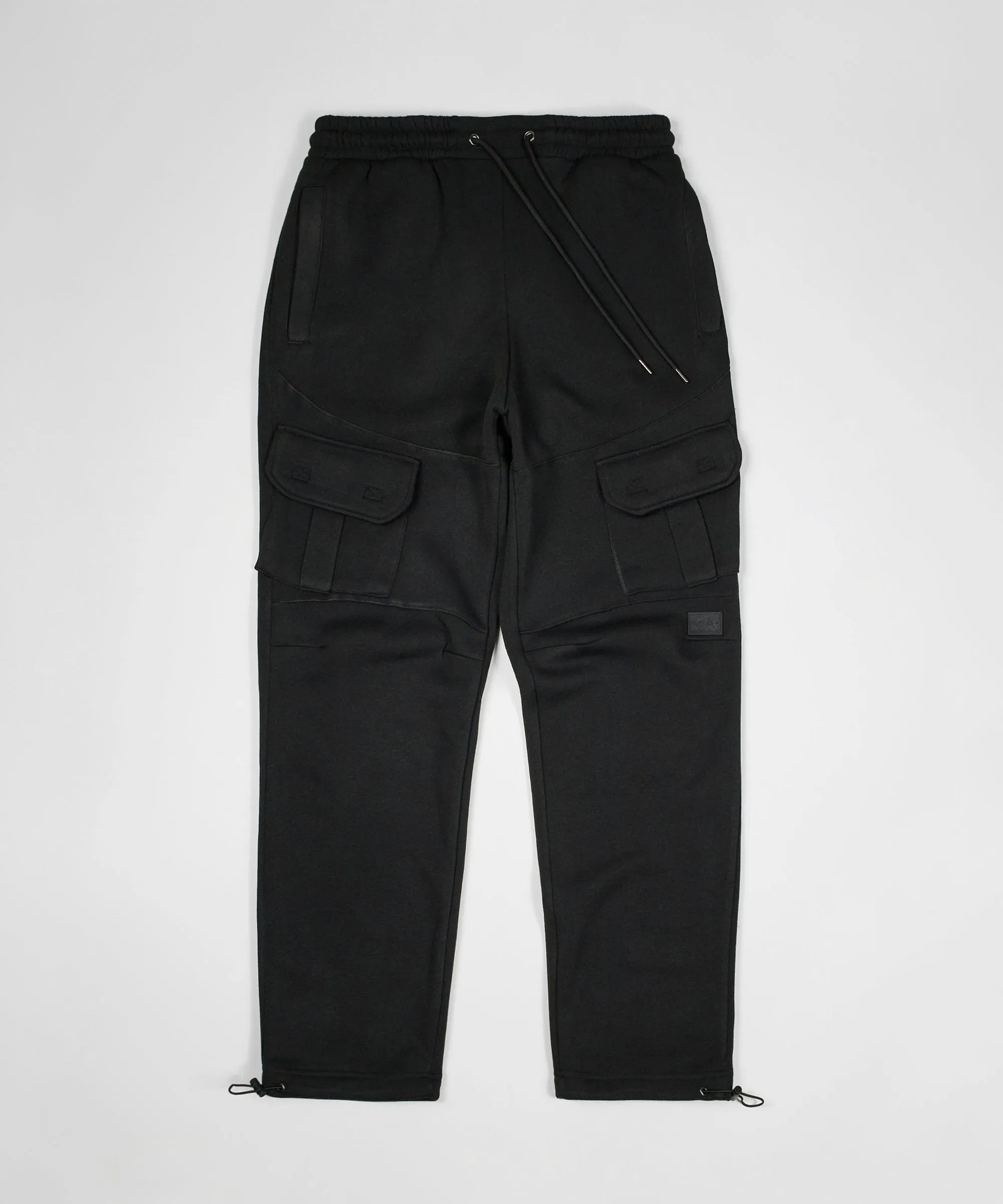 Banks Relaxed Fit Fleece Cargo Pants - Black