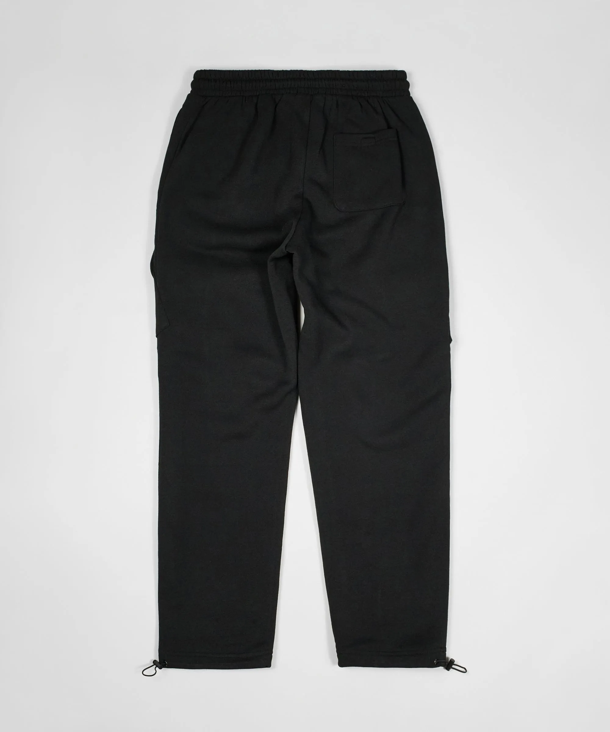 Banks Relaxed Fit Fleece Cargo Pants - Black