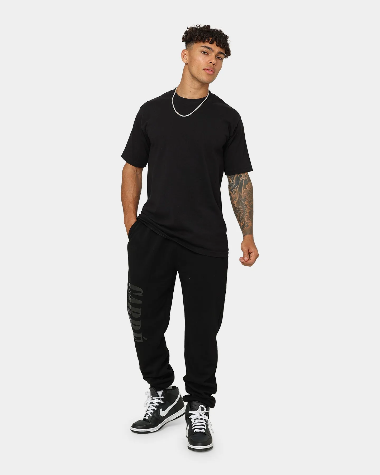 Carre Etoiles Premium Sweat Pants Black