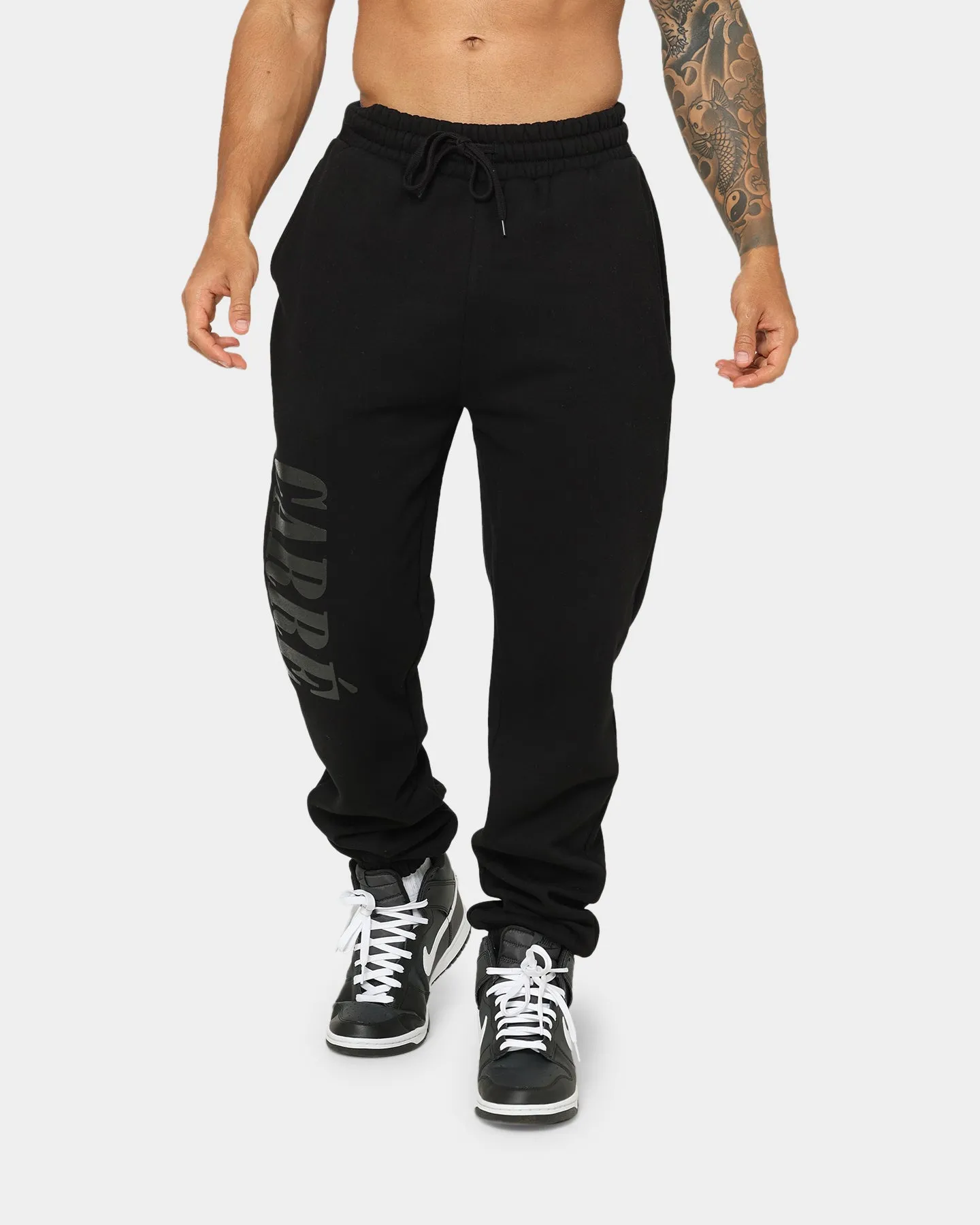 Carre Etoiles Premium Sweat Pants Black