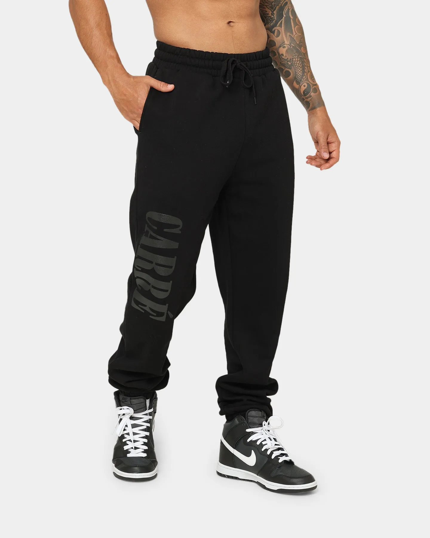 Carre Etoiles Premium Sweat Pants Black