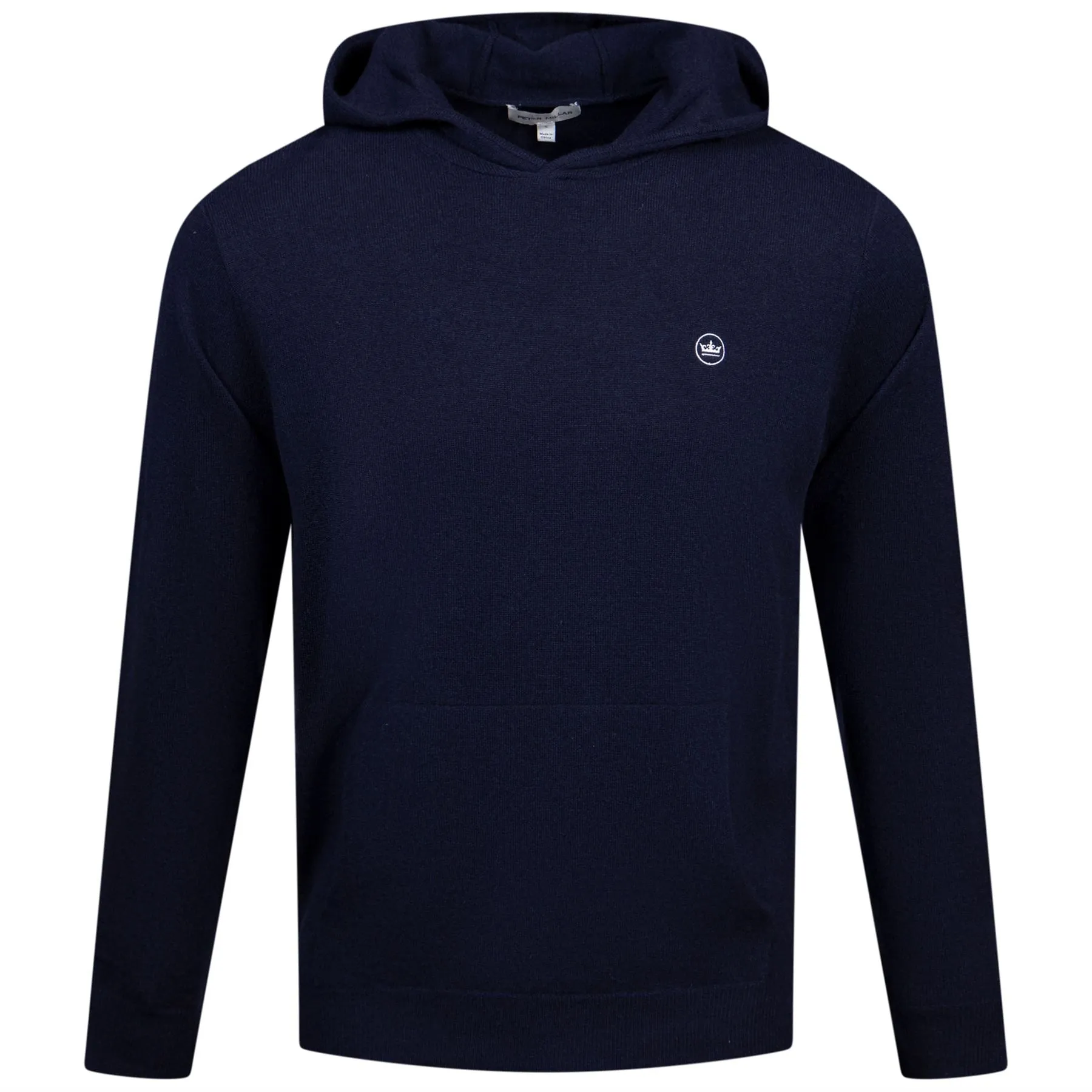 Conway Wool Cashmere Popover Hoodie Navy - AW24