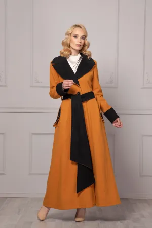 FLATTERING BELTED COAT