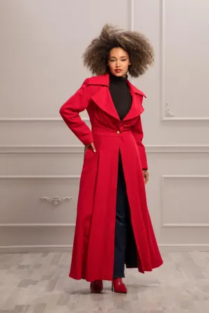 FLATTERING MAXI COAT