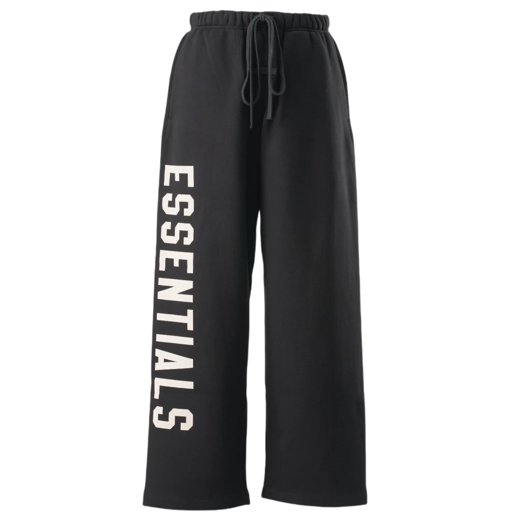 FLEECE RELAXED SWEATPANT / BLACK