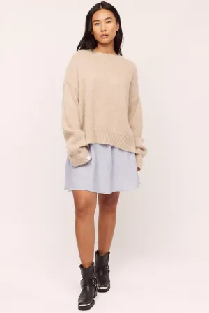 Florie Brushed Sweater - Warm Sand