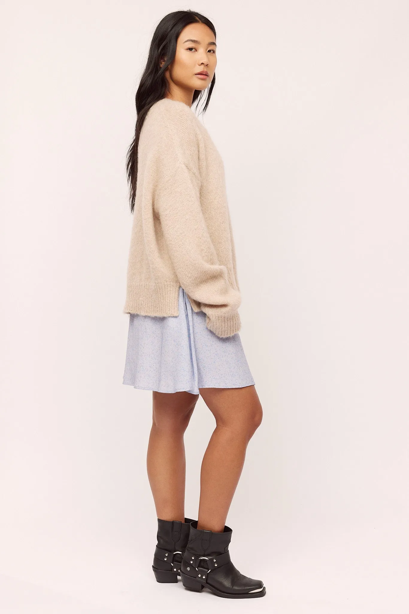 Florie Brushed Sweater - Warm Sand