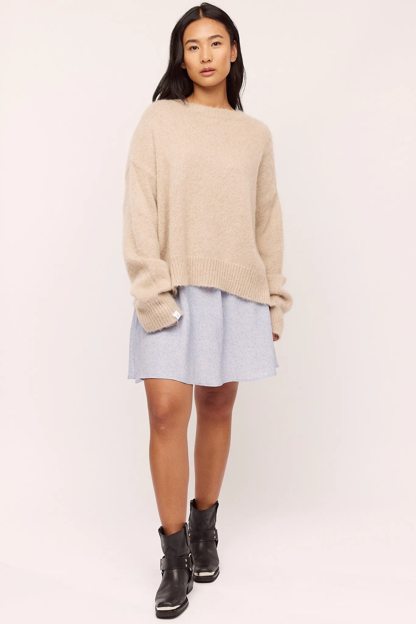 Florie Brushed Sweater - Warm Sand