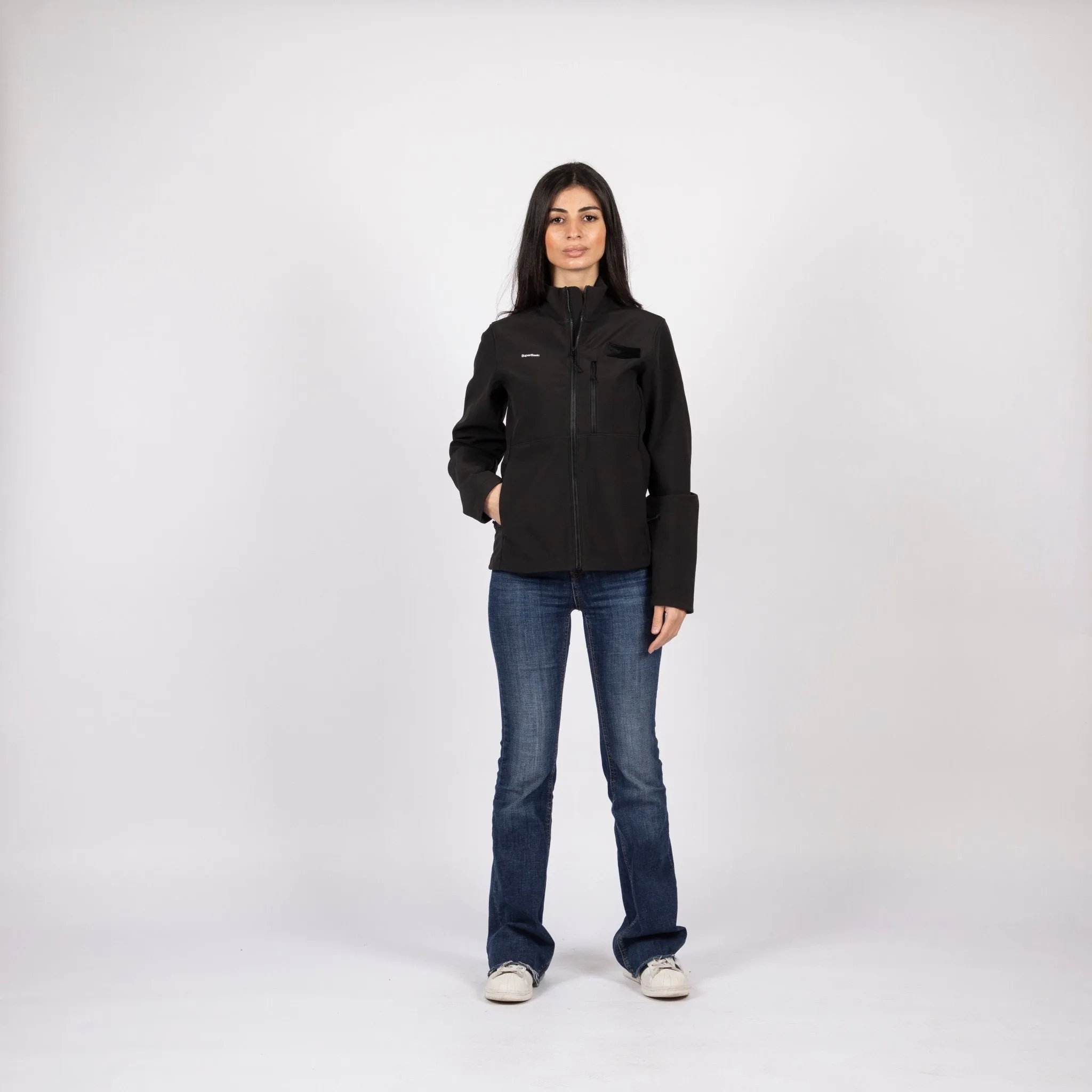 Jordan Flag | Women's Premium Windwall Black Edition Jacket