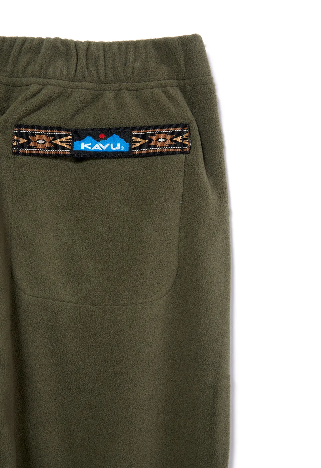 KAVU Women's Cadha Fleece Pants - Leaf