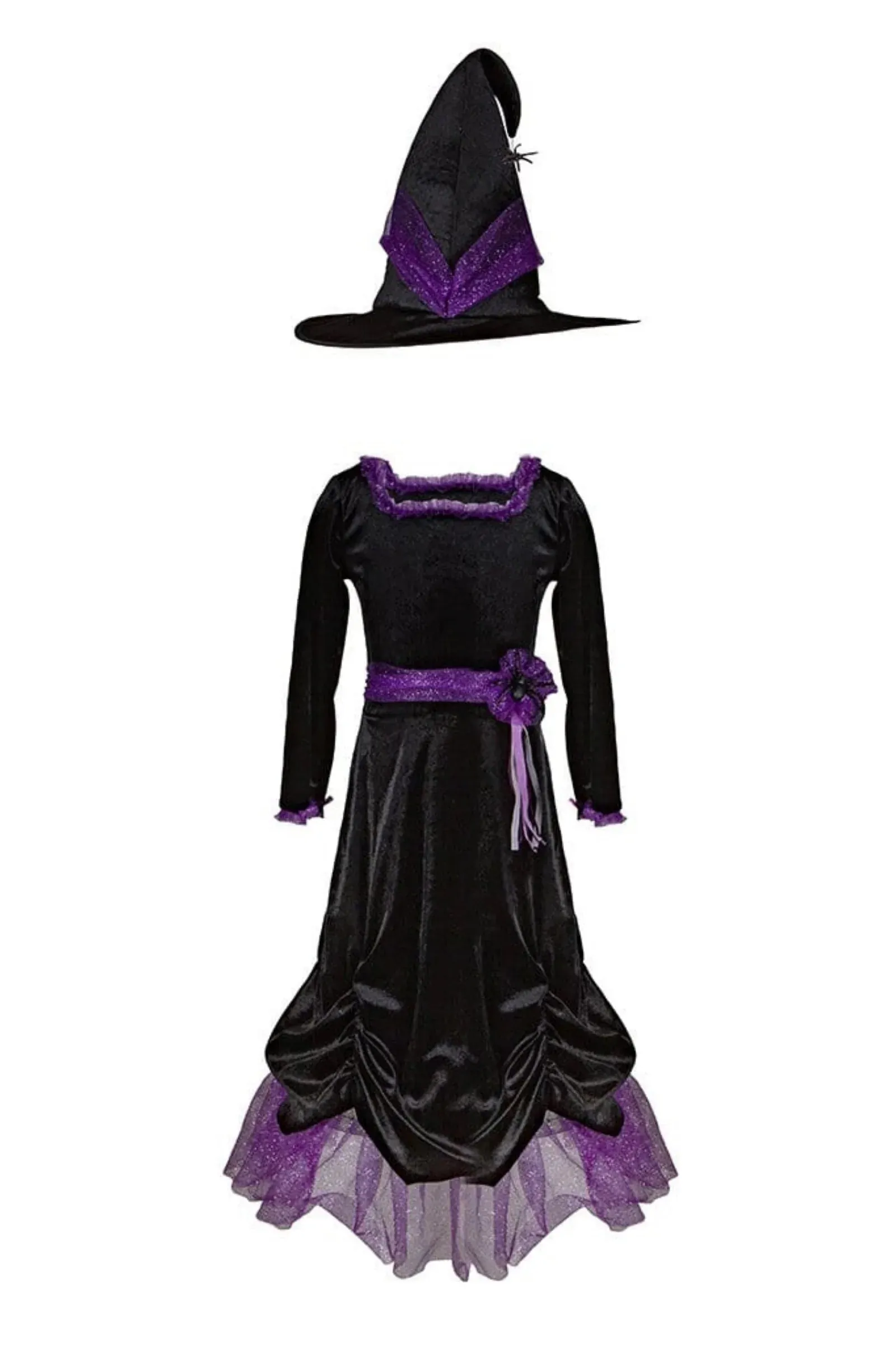 Kids Costume Vera The Velvet Witch Dress & Hat