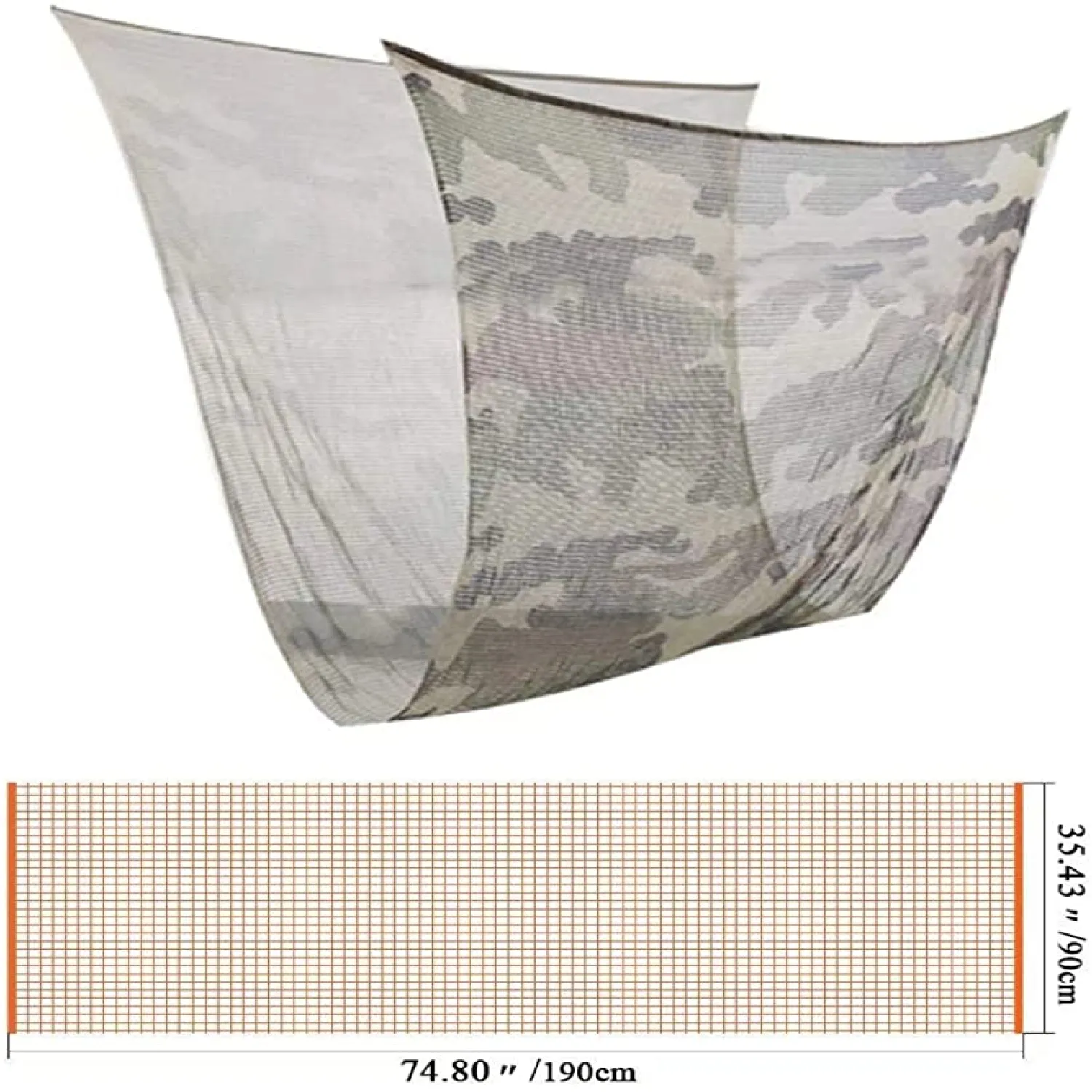 LOOGU Camouflage Net | Tactical Mesh Camo Scarf