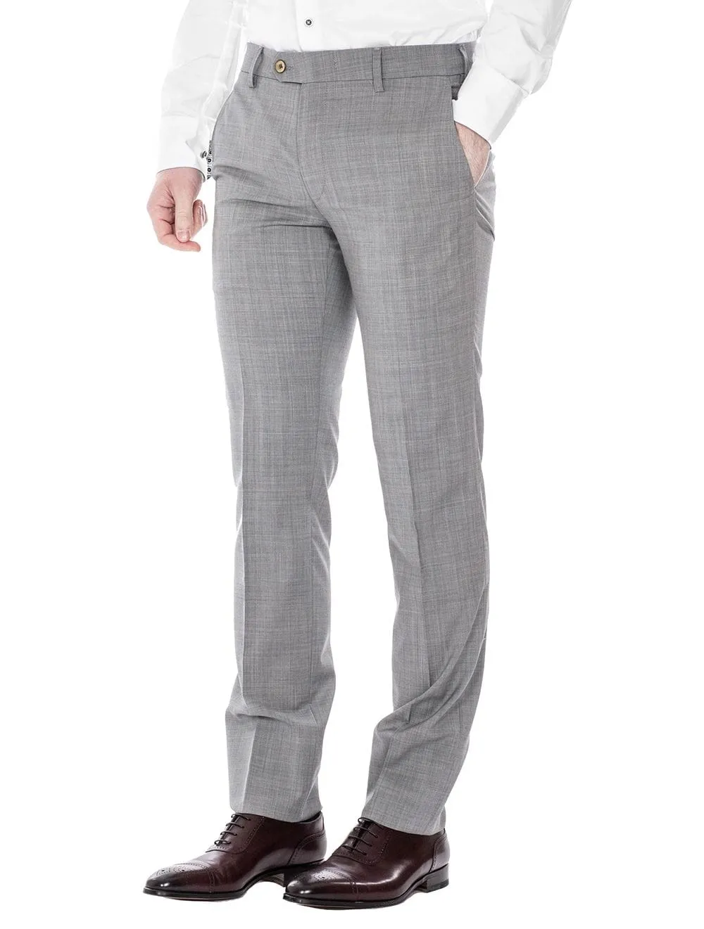 Lynx | Wool Grey Trousers Grey