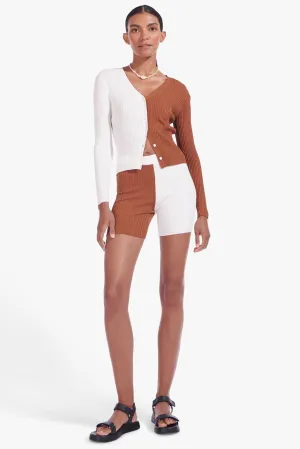 MAKI SHORT | TAN WHITE