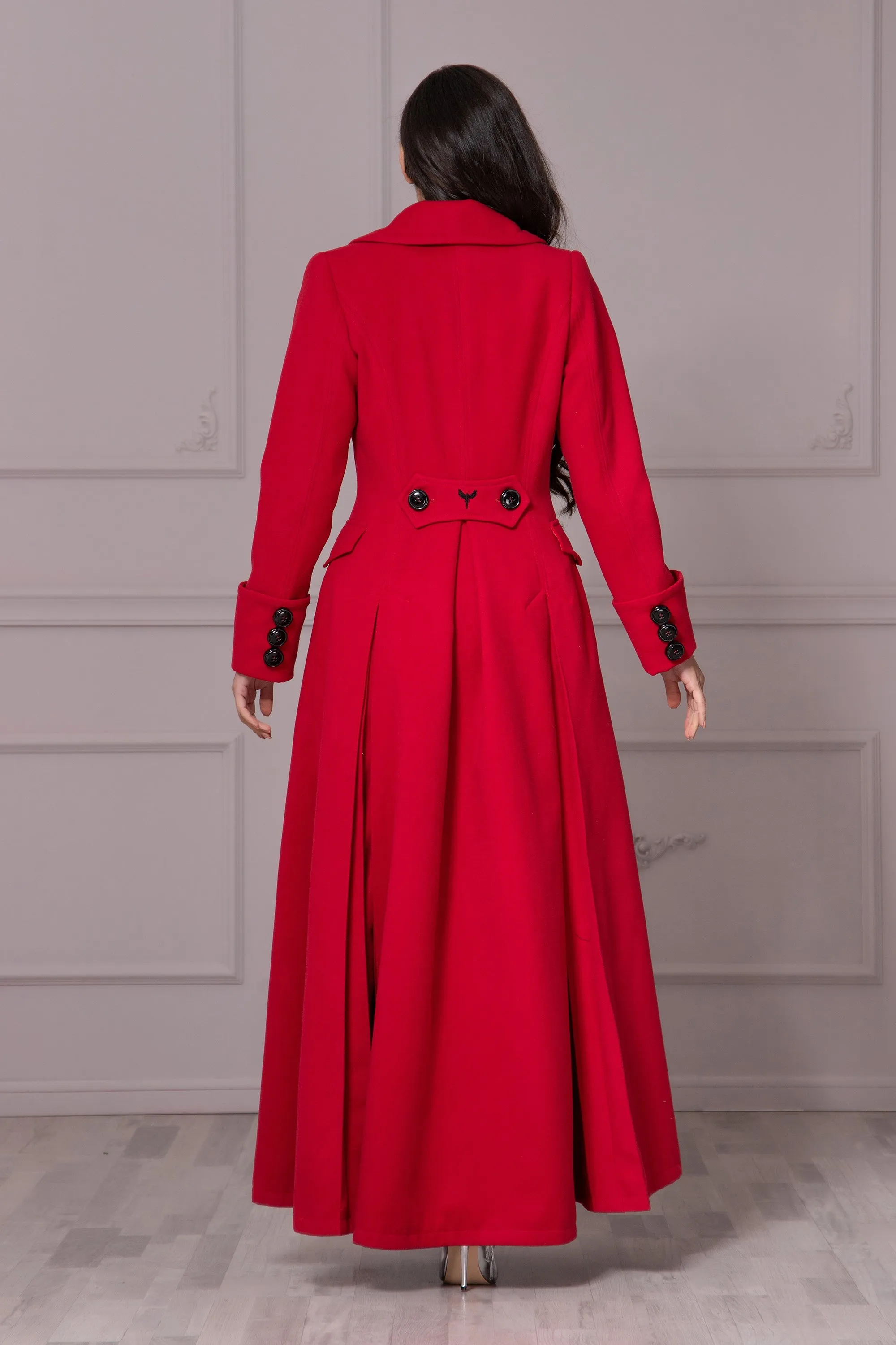 MAXI CUFFED COAT