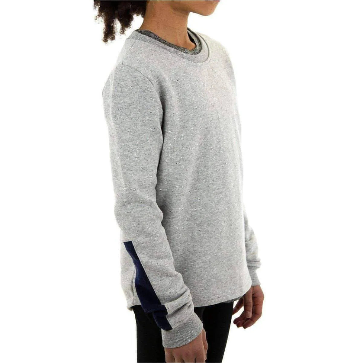 More Mile Junior Fleece Sweatshirt - Grey