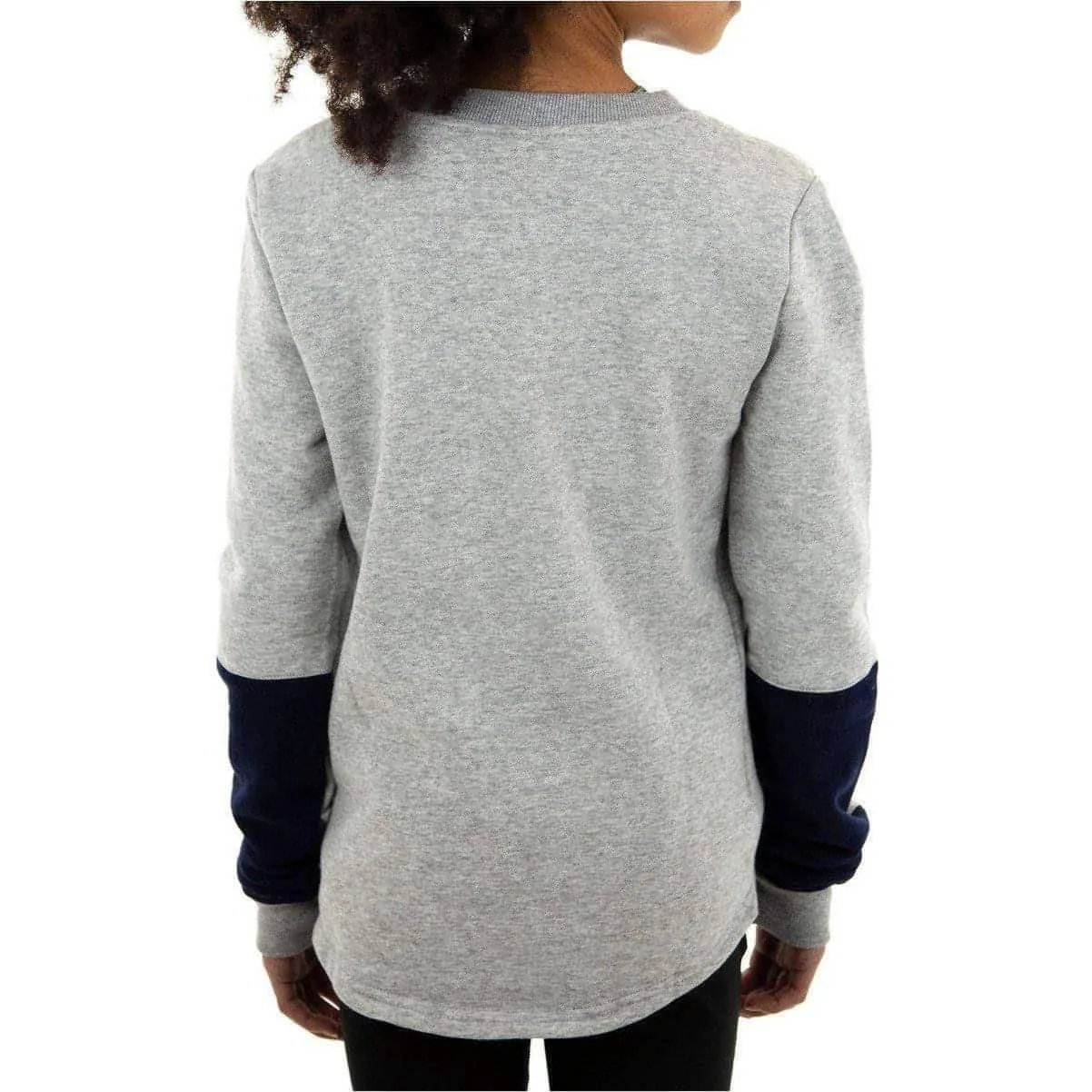 More Mile Junior Fleece Sweatshirt - Grey