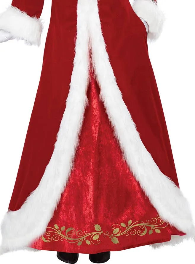 Mrs Claus Deluxe Womens Christmas Costume