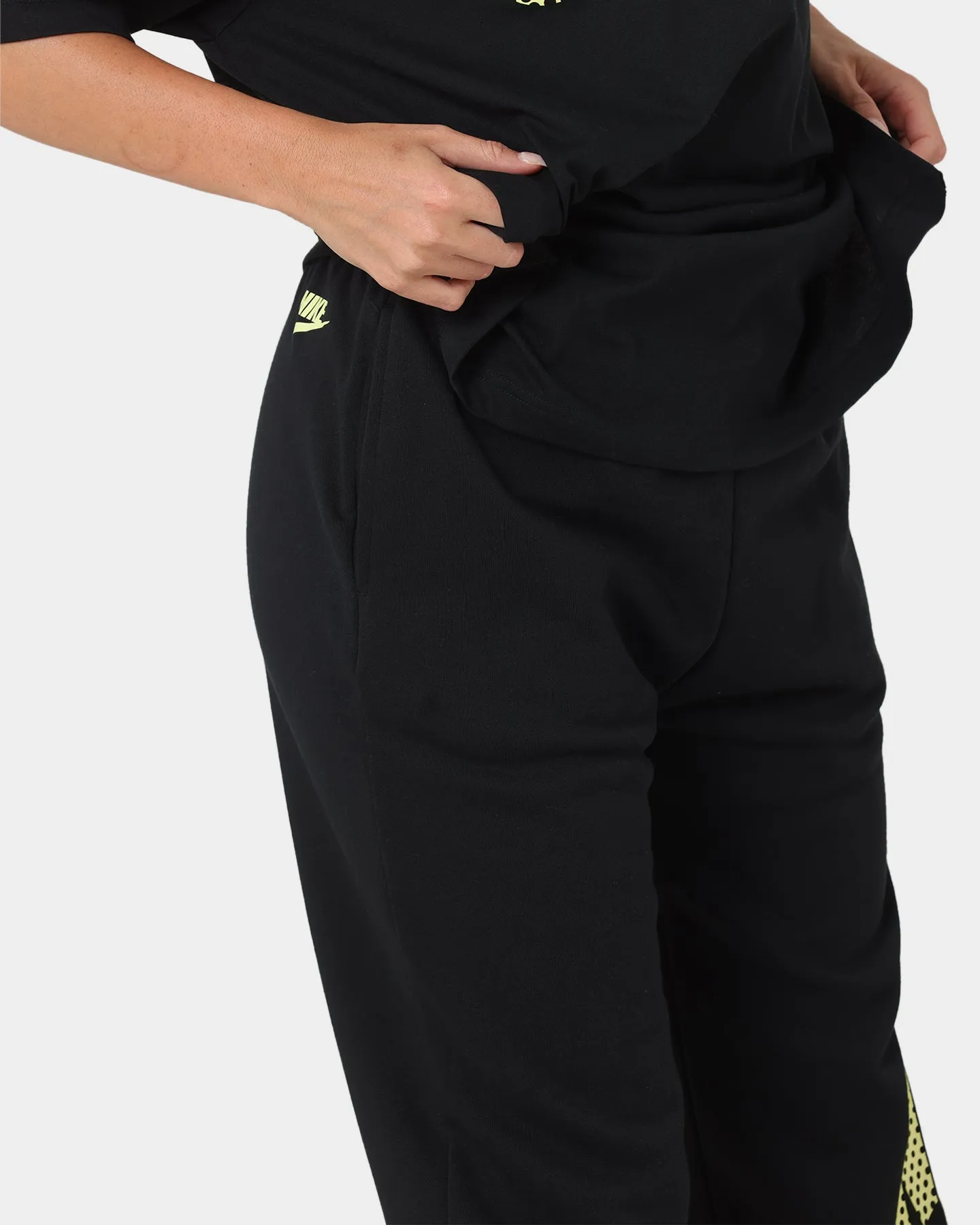 Nike Women's Nike Sportswear Oversized Fleece Dance Pants Black