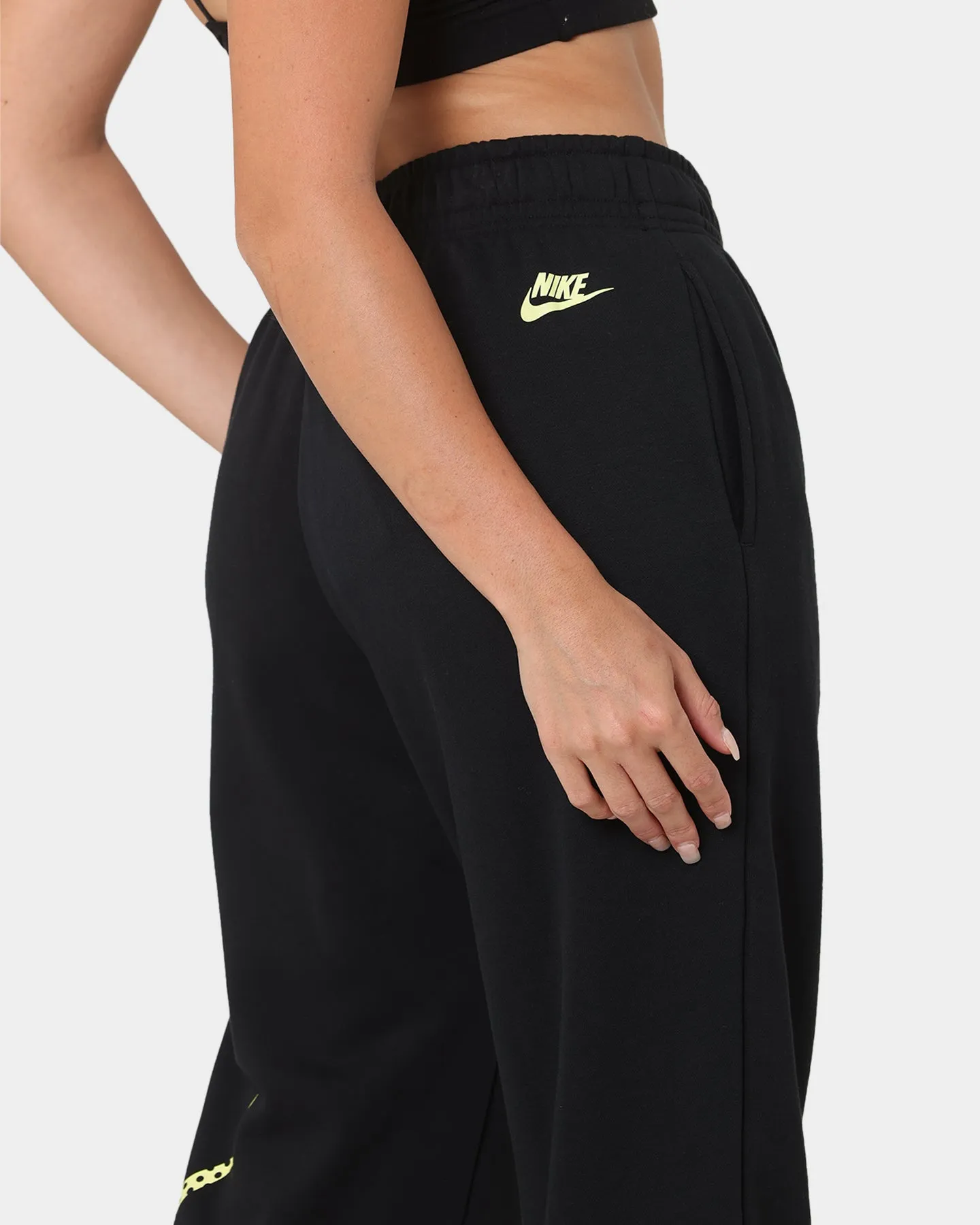 Nike Women's Nike Sportswear Oversized Fleece Dance Pants Black