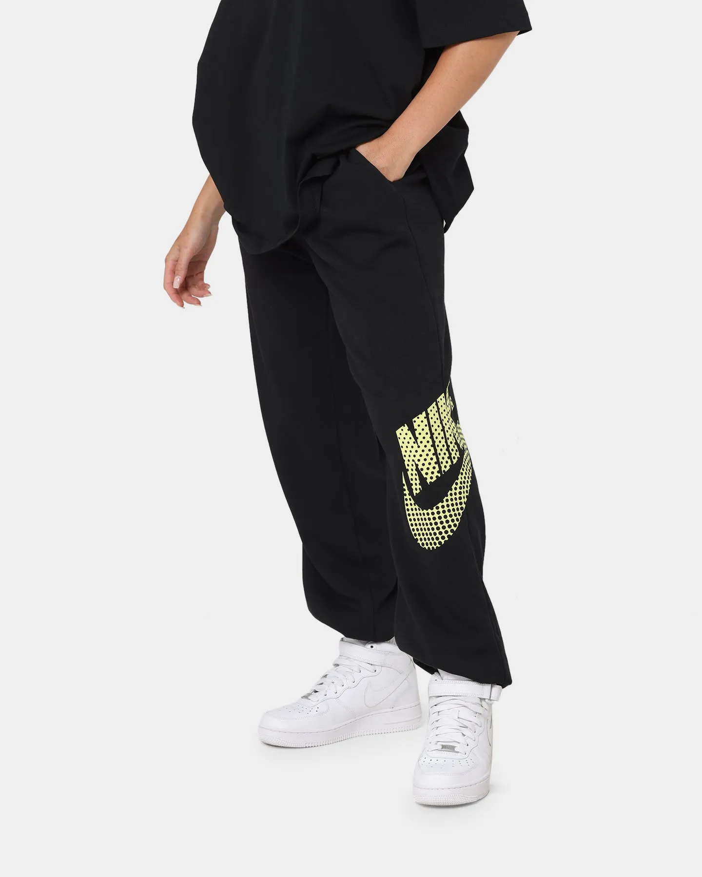 Nike Women's Nike Sportswear Oversized Fleece Dance Pants Black