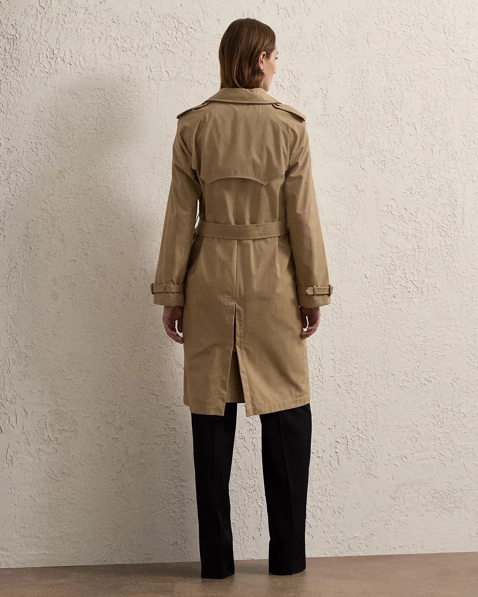 Niles Cotton Twill Trench Coat