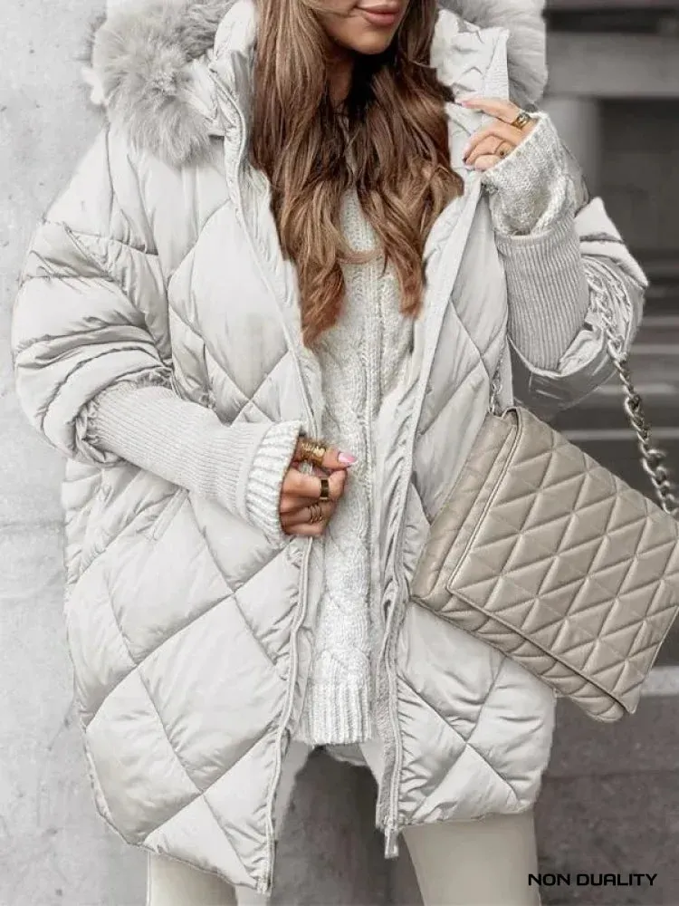 Non Duality | Cozy Quilted Hooded Jacket