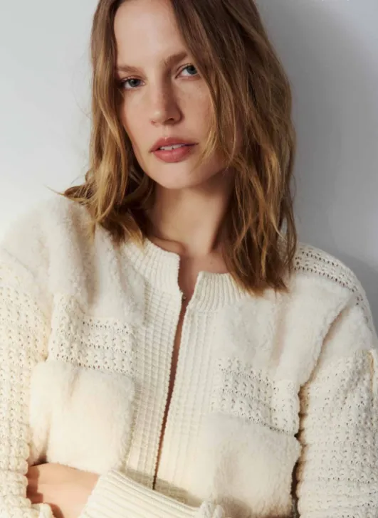 Romeo Sherpa Cardigan