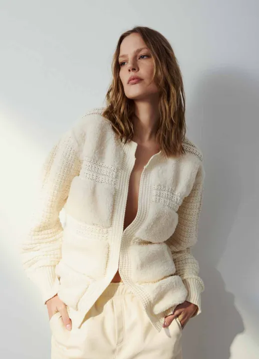 Romeo Sherpa Cardigan