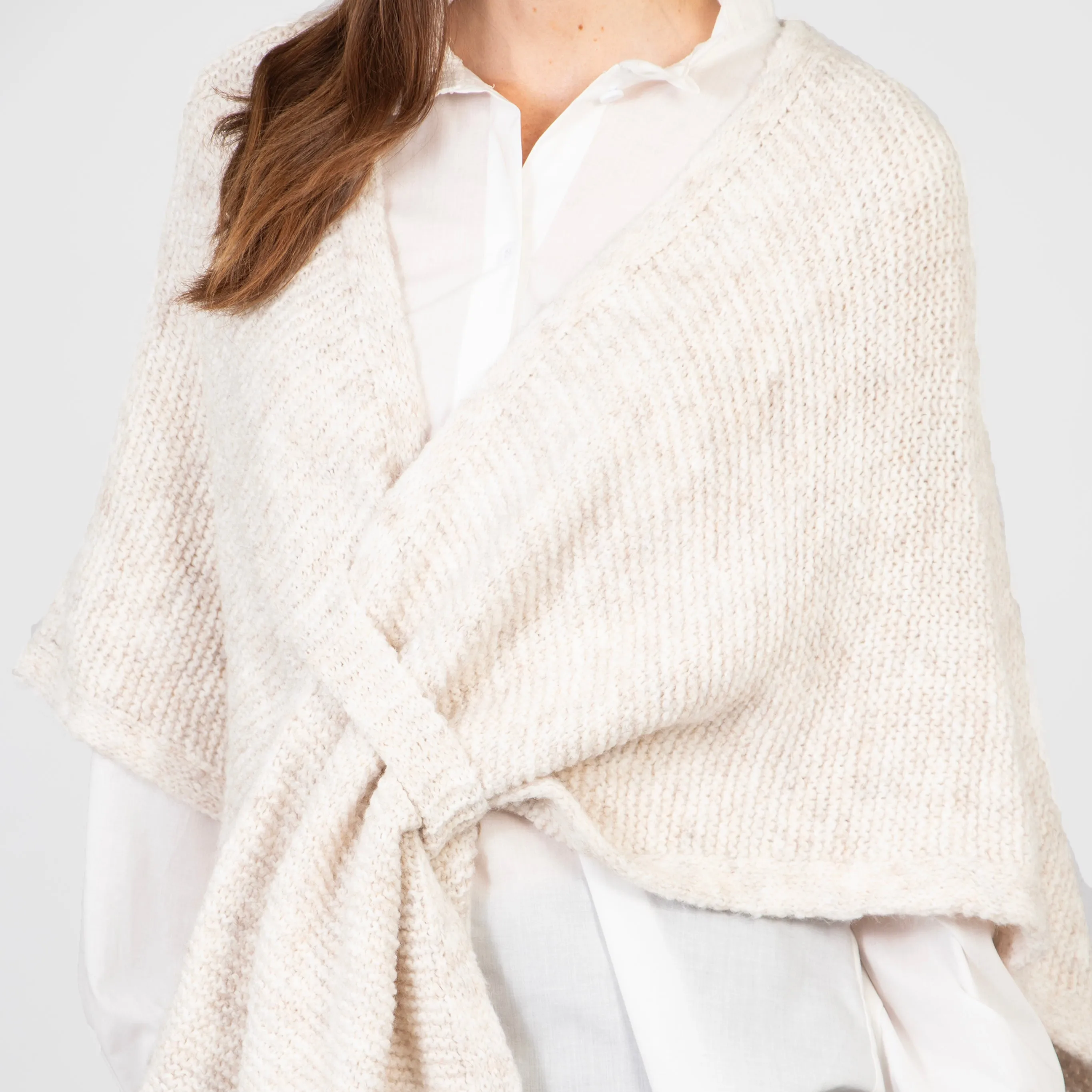 Rosie Tuck Through Wrap - Cream