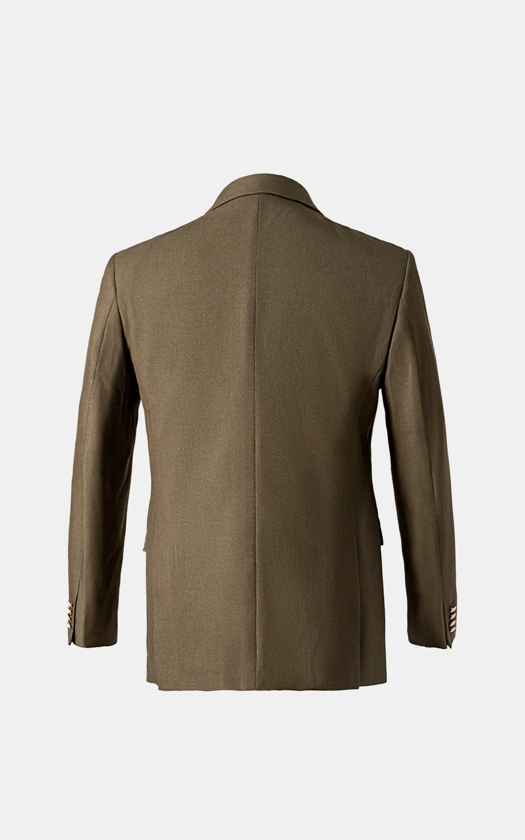 SIGNATURE DOUBLE BREATED COAT OLIVE