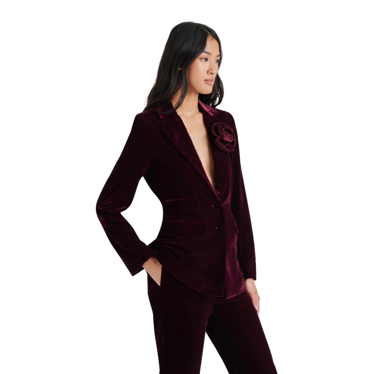 Steve Madden Merene Velvet Blazer