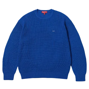 Supreme Small Box Ribbed Sweater 'Royal'