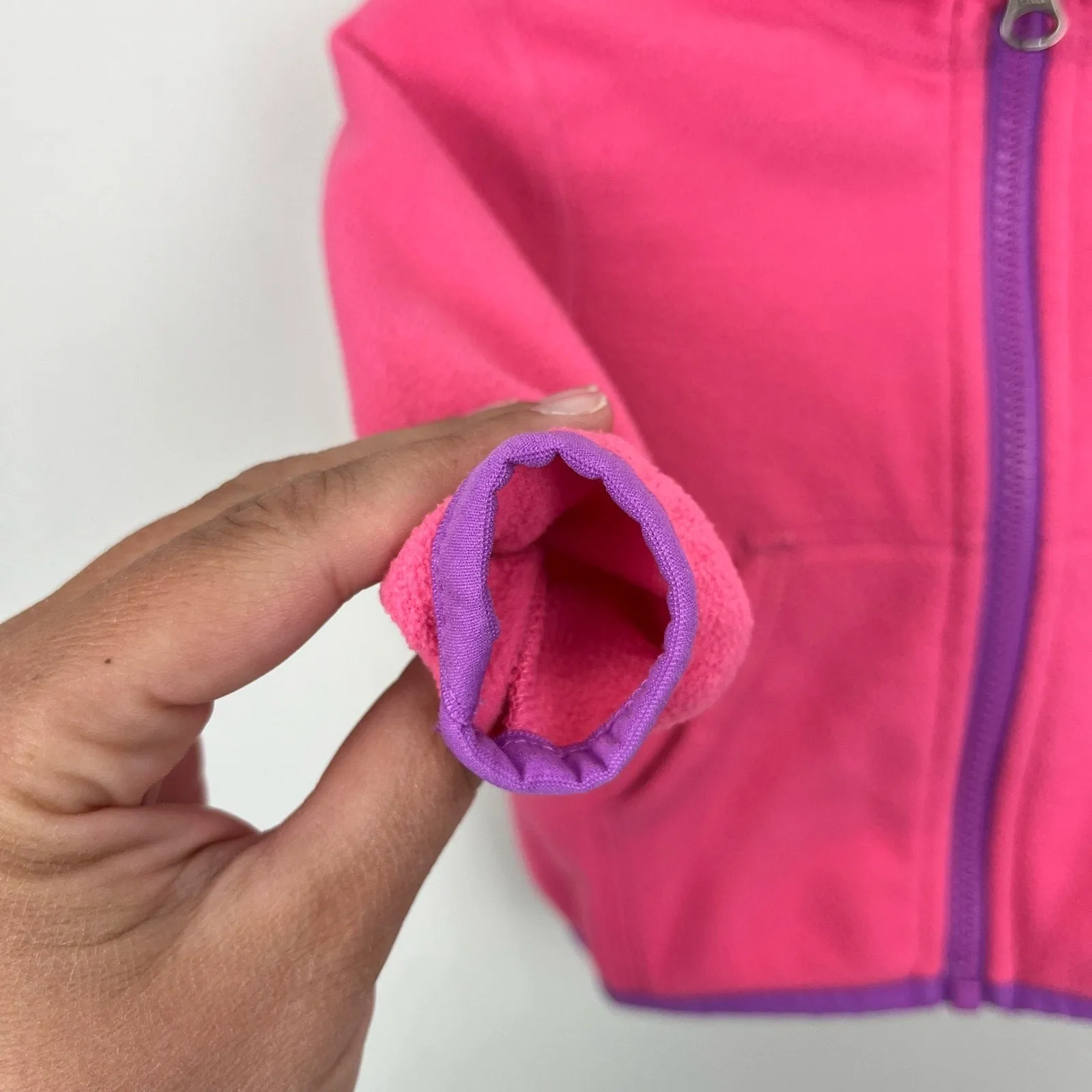 The North Face Girls Glacier Full Zip Hoodie 3-6 Months