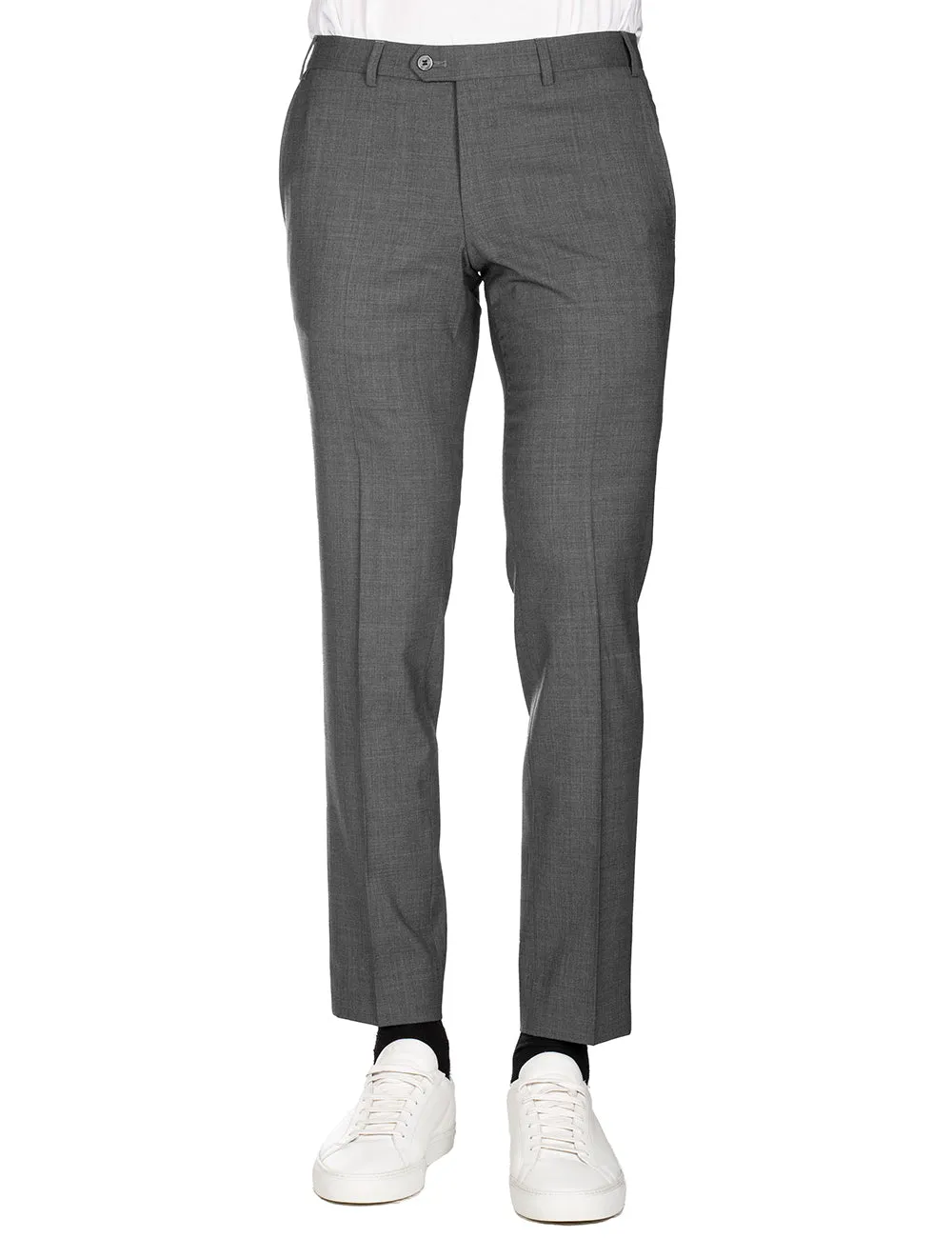 Wool Grey Trousers Chateau Grey