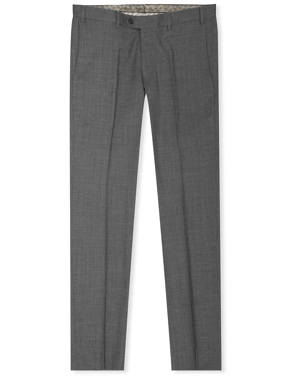 Wool Grey Trousers Chateau Grey