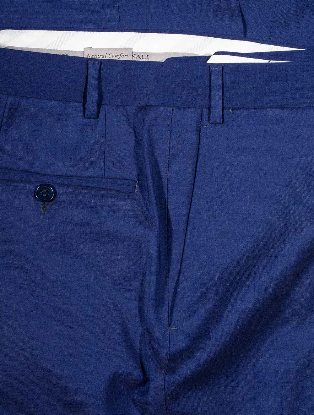 Wool Trousers Blue