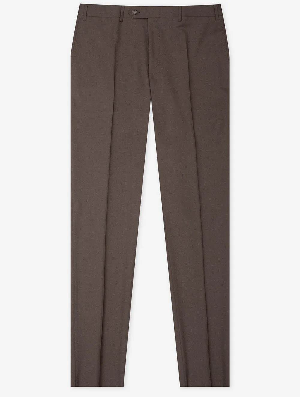 Wool Trousers Brown