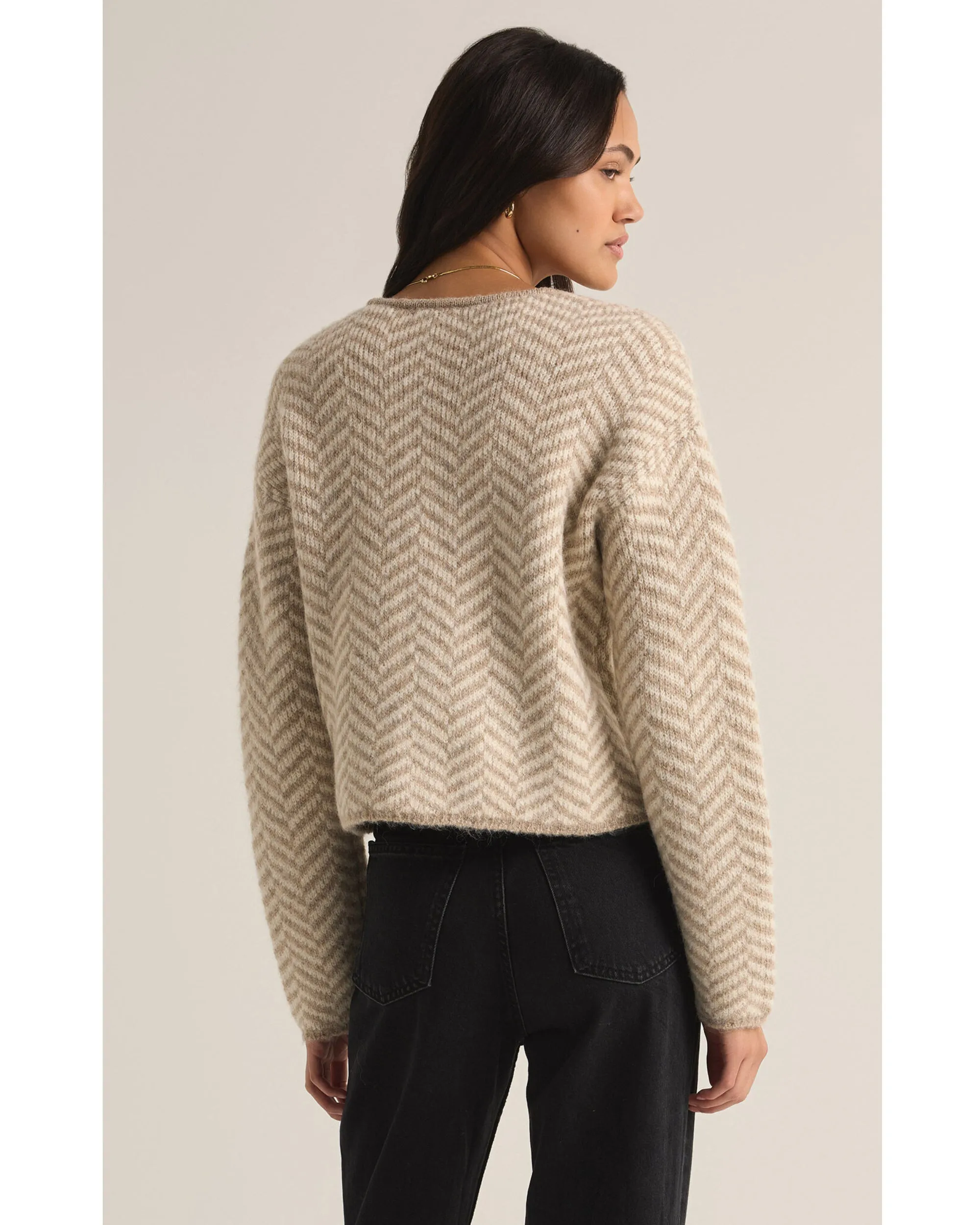 Z supply Naomi Herringbone Cardigan